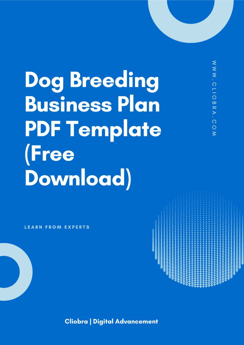 dog breeding business plan sample