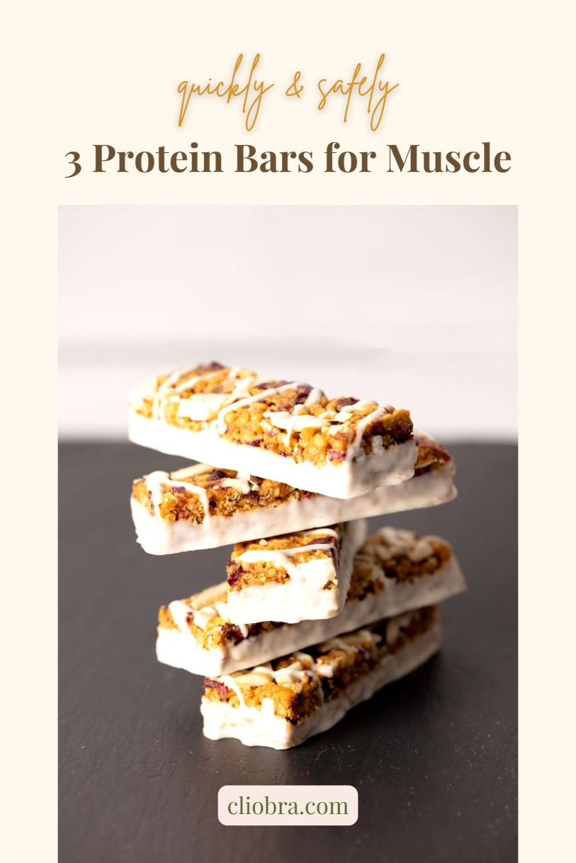 3 Best Protein Bars to Lose Weight and Muscle Gain