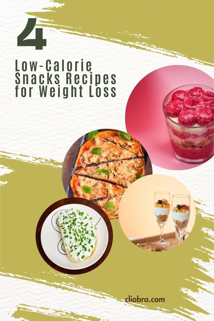 4 Low-Calorie Snack Recipes for Weight Loss: Healthy Choices to Burn Fat