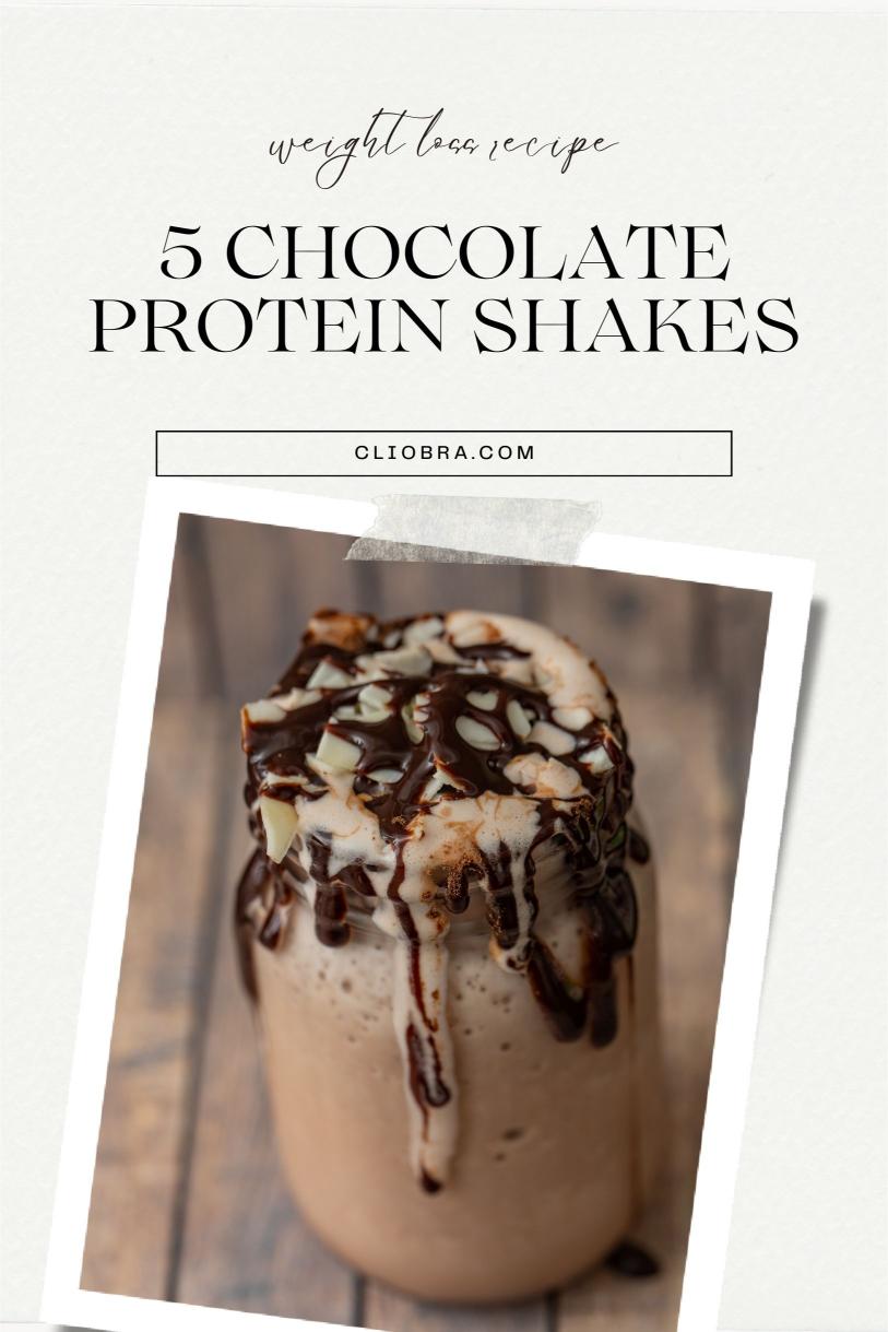 5 Chocolate Protein Shakes Recipes for Weight Loss: Support Your Weight Loss Journey