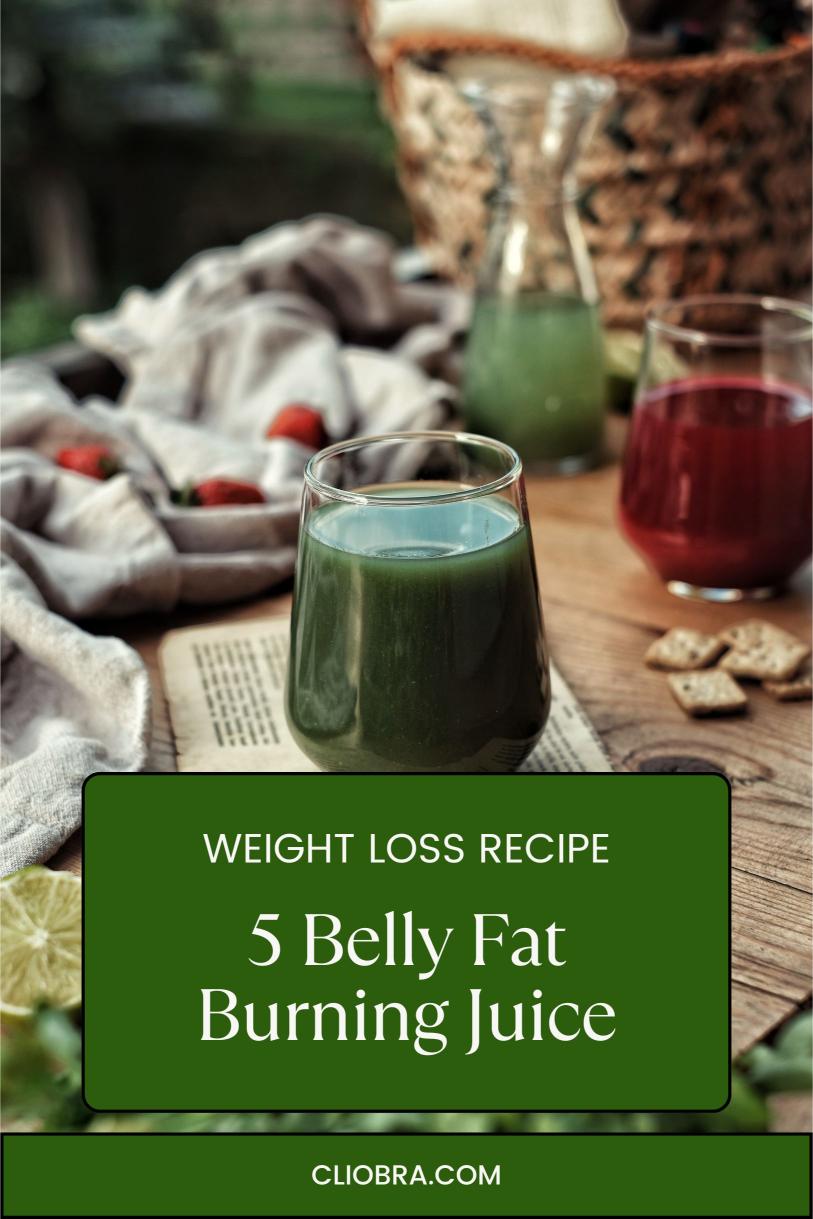 5 Delicious Belly Fat Burning Juice Recipes to Slim Down Your Waistline