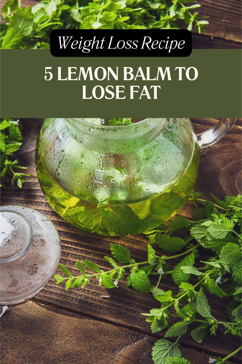 5 Lemon Balm Recipe for Weight Loss: Burn Fat Fast and Safely at Home