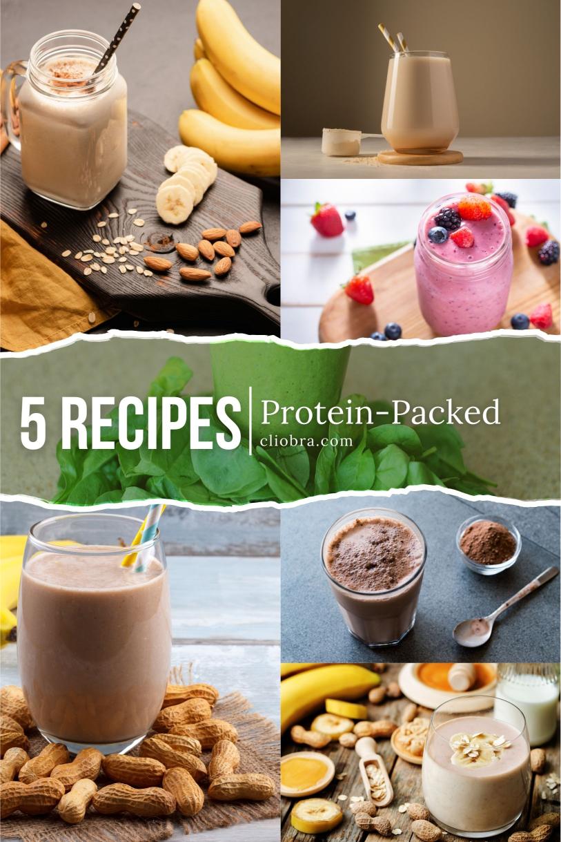 5 High-Protein Smoothie Recipes for Weight Loss and Muscle Gain