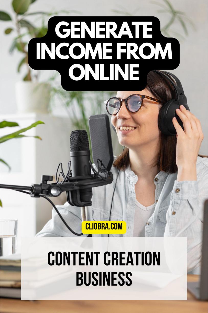 Build a Home-Based Content Creation Business and Make a Steady Monthly Income