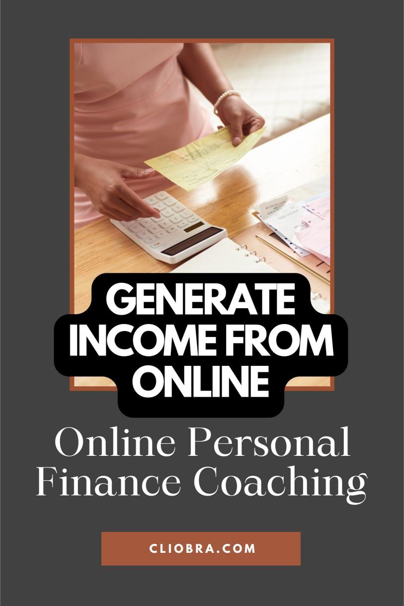 Earn Monthly by Offering Online Personal Finance Coaching