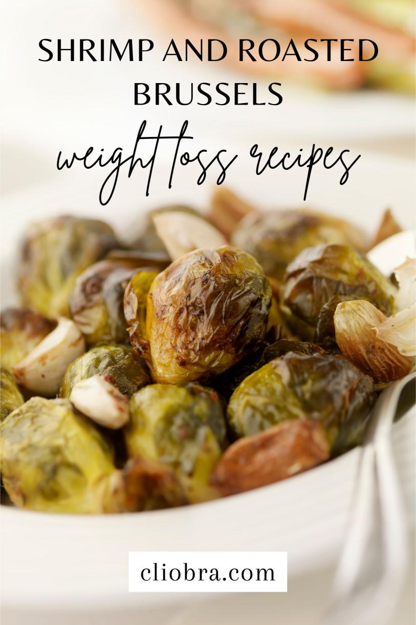 Garlic Shrimp and Roasted Brussels Sprouts: A One-Pan Low-Calorie Dinner Weight Loss Recipe