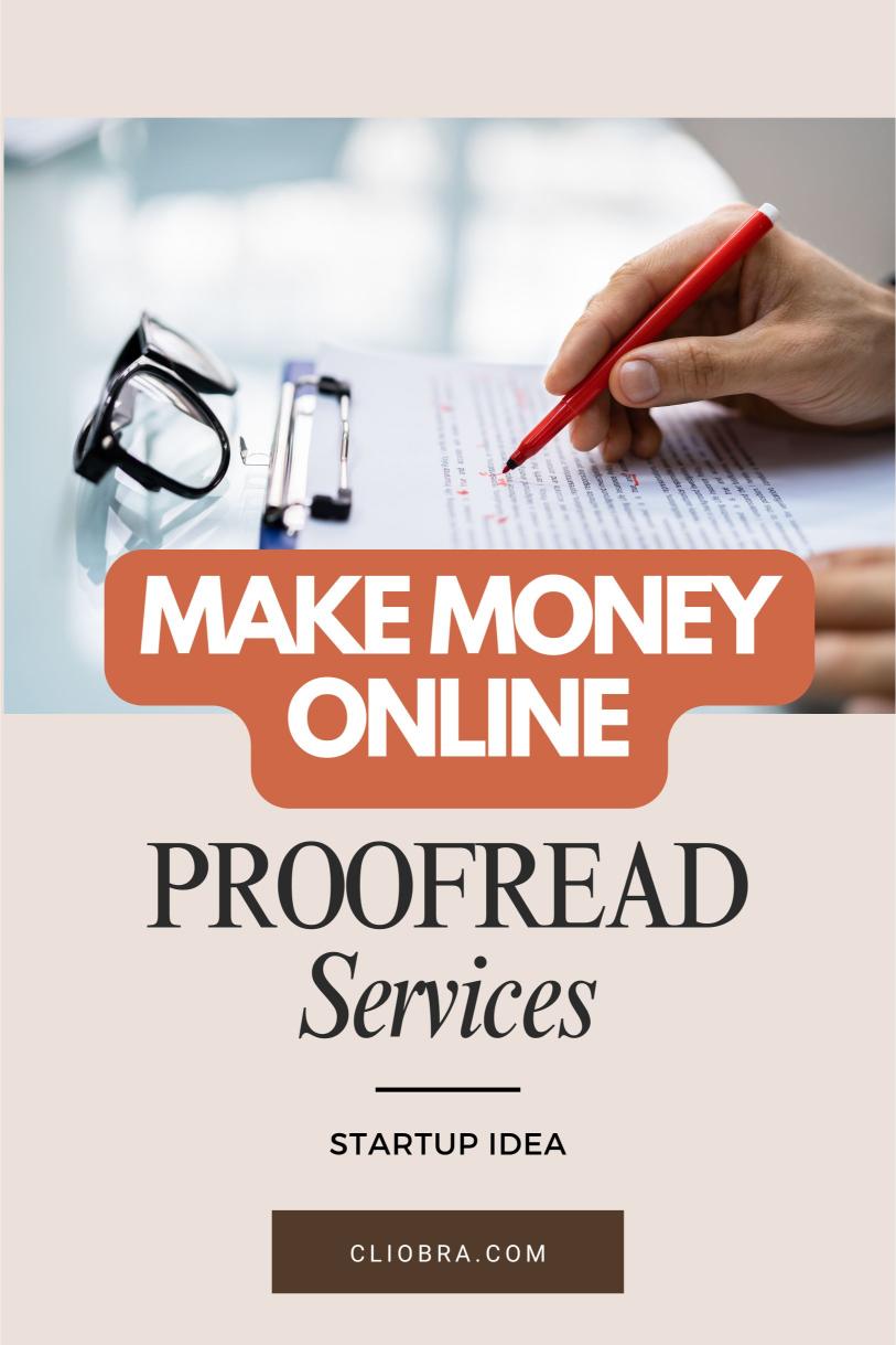 Generate Income Every Month by Providing Remote Thesis Editing and Proofreading Services