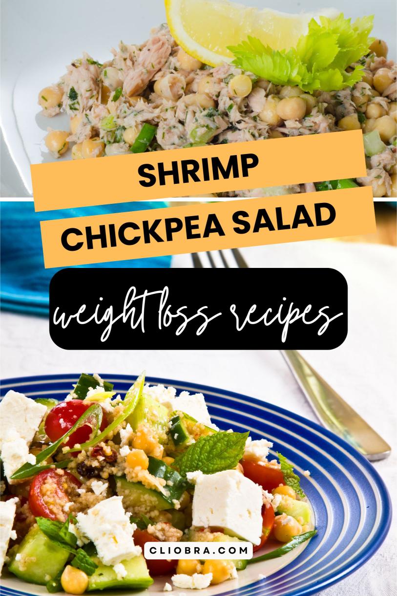 Herbed Shrimp and Chickpea Salad: A Filling and Fiber-Rich Weight Loss Recipe