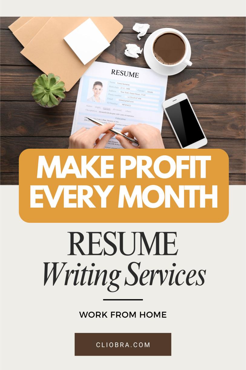 How to Generate Profit by Offering Online Resume Writing Services