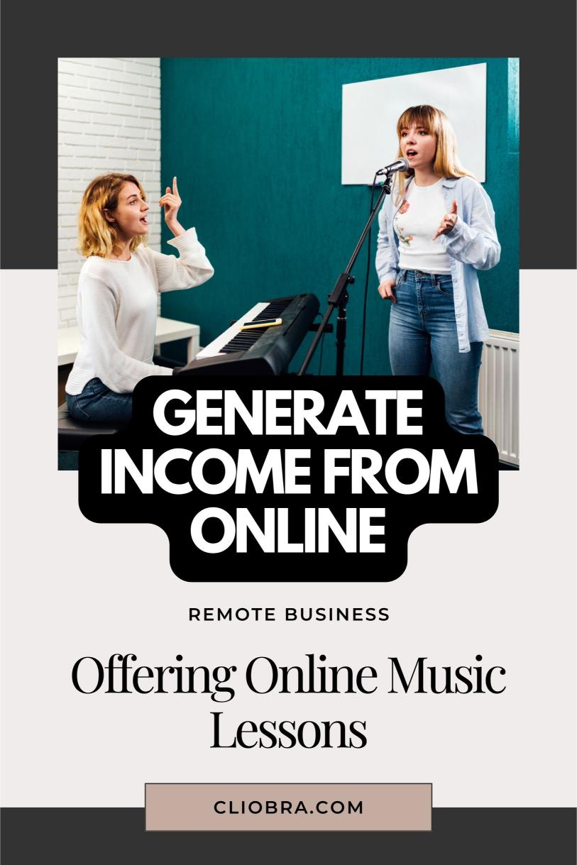 How to Make Money Every Month by Offering Online Music Lessons