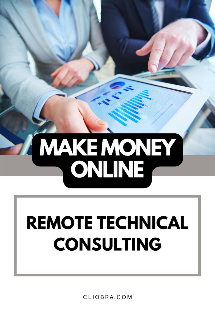 How to Make Money Every Month by Providing Remote Technical Consulting