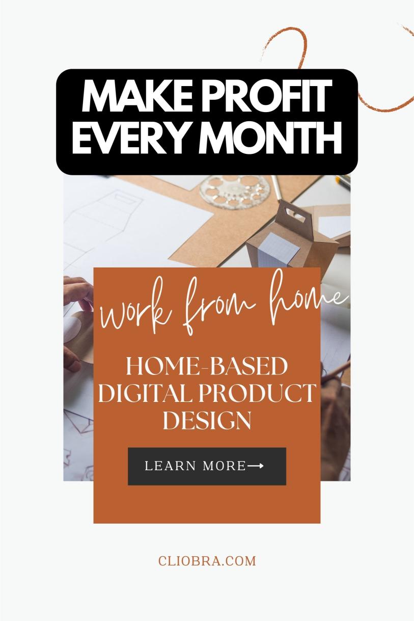 How to Make Monthly Income by Starting a Home-Based Digital Product Design Business