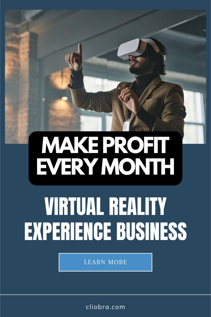 How to Make Passive Income by Launching a Home-Based Virtual Reality Experience Business