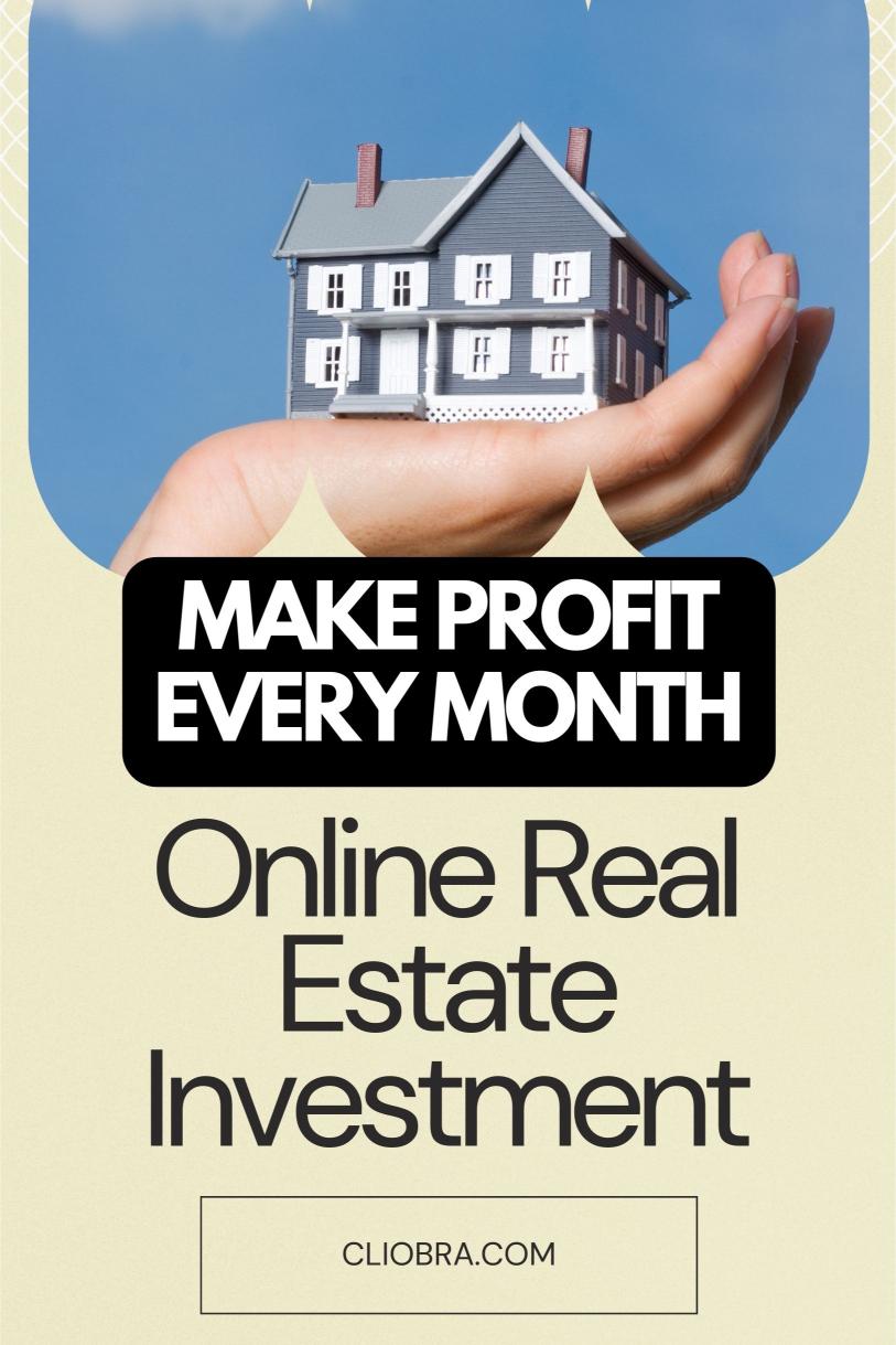 How to Make Profit Every Month with Online Real Estate Investment