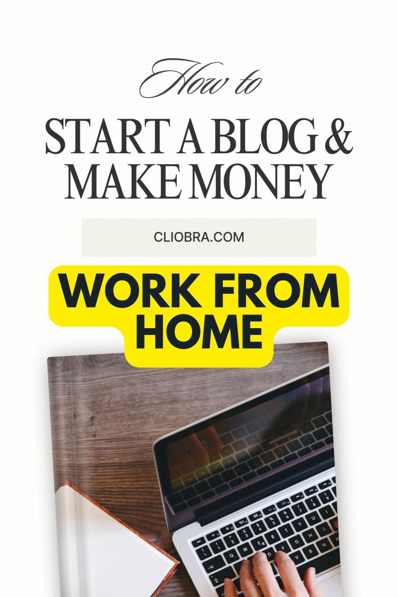 How to Start Your Blog within Just 20 Mins and Make Money from Home