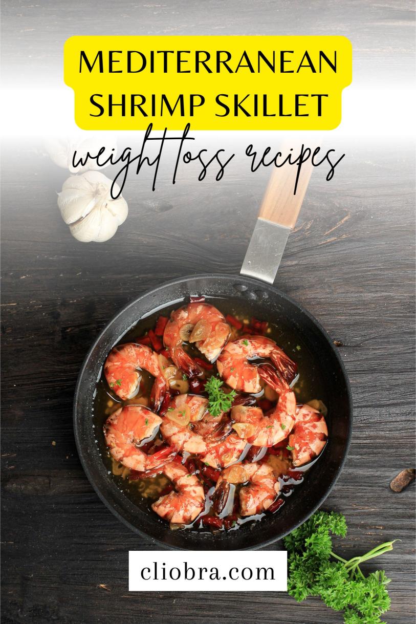 Mediterranean Shrimp Skillet with Olives and Feta: A Delicious Weight Loss Recipe for Dinner