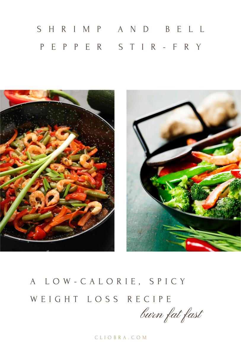 Shrimp and Bell Pepper Stir-Fry with Sriracha: A Low-Calorie, Spicy Weight Loss Recipe