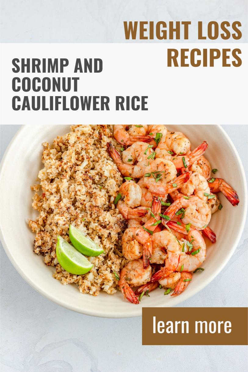 Shrimp and Coconut Cauliflower Rice: A Low-Carb, Weight Loss Recipe