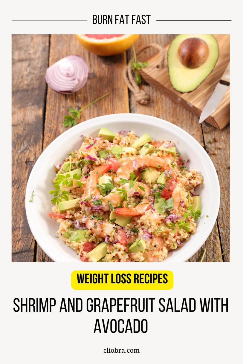 Shrimp and Grapefruit Salad with Avocado: A Weight Loss-Friendly Citrus Recipe