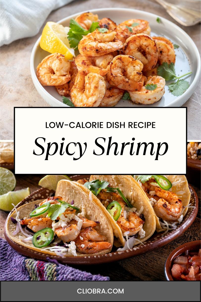 Spicy Sriracha Lime Shrimp over Cucumber Noodles: A Refreshing Low-Calorie Dish Recipe