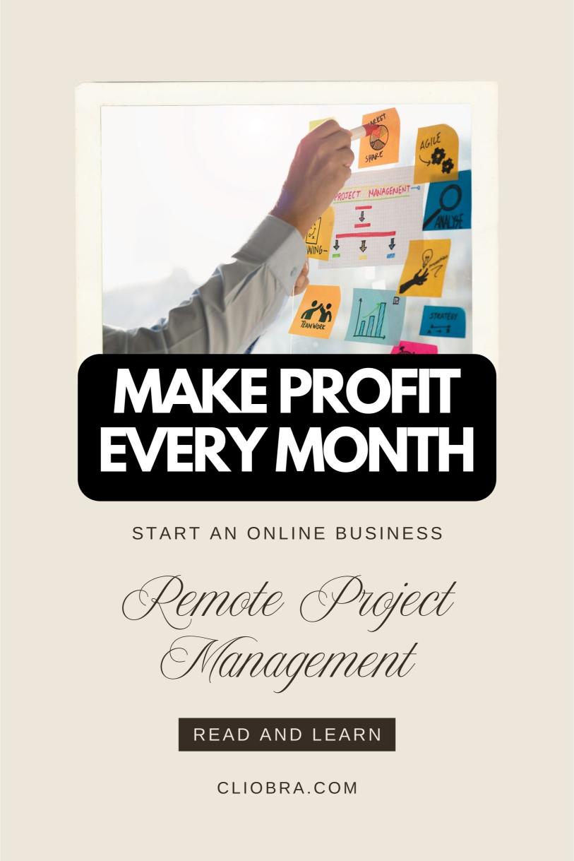 Start an Online Business by Offering Remote Project Management Services