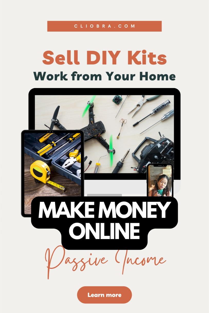 Turn Your Crafting Skills into a Passive Income by Selling DIY Kits Online