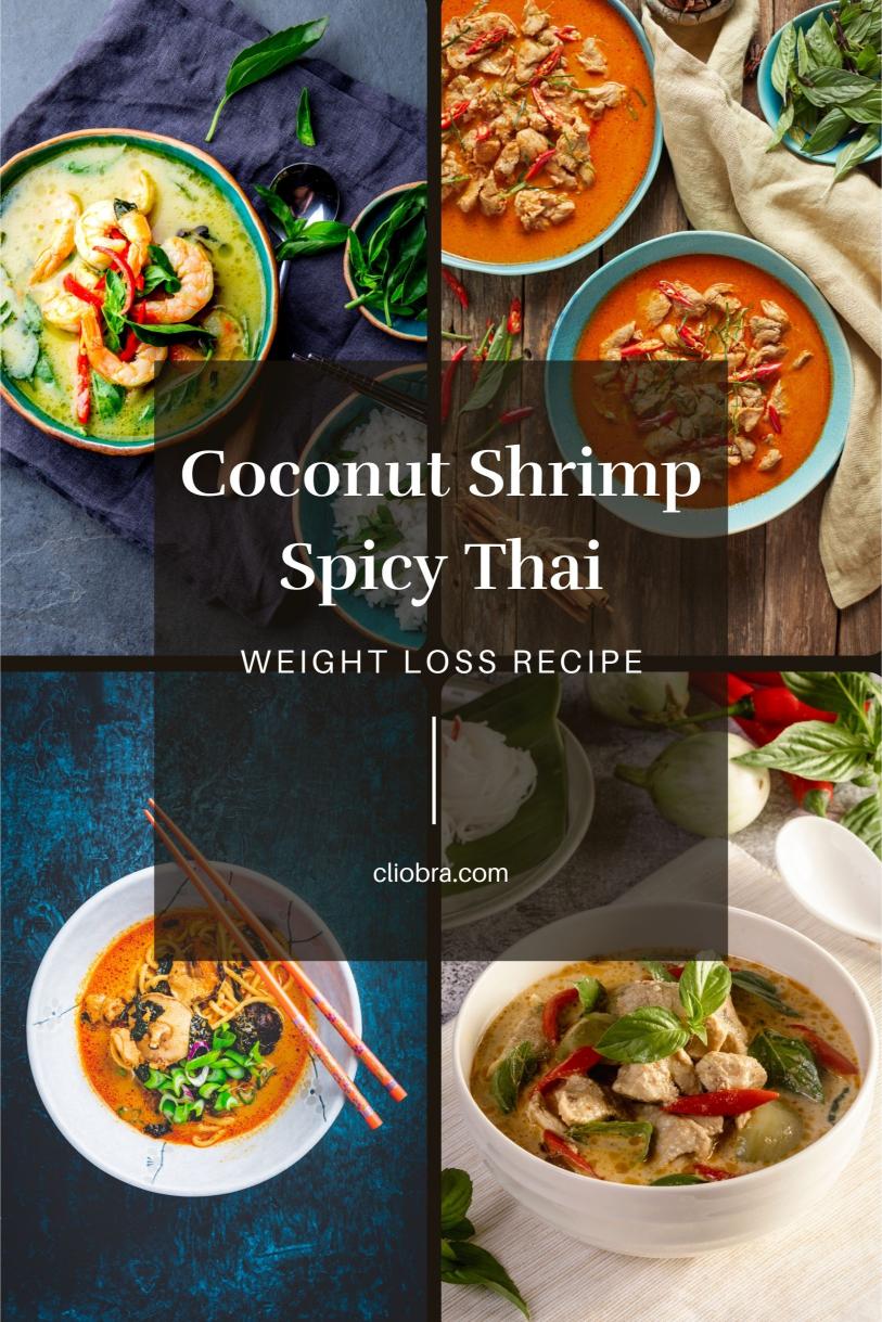 Coconut Shrimp Spicy Thai Green Curry – A Fresh Delicious Thai Weight Loss Recipe