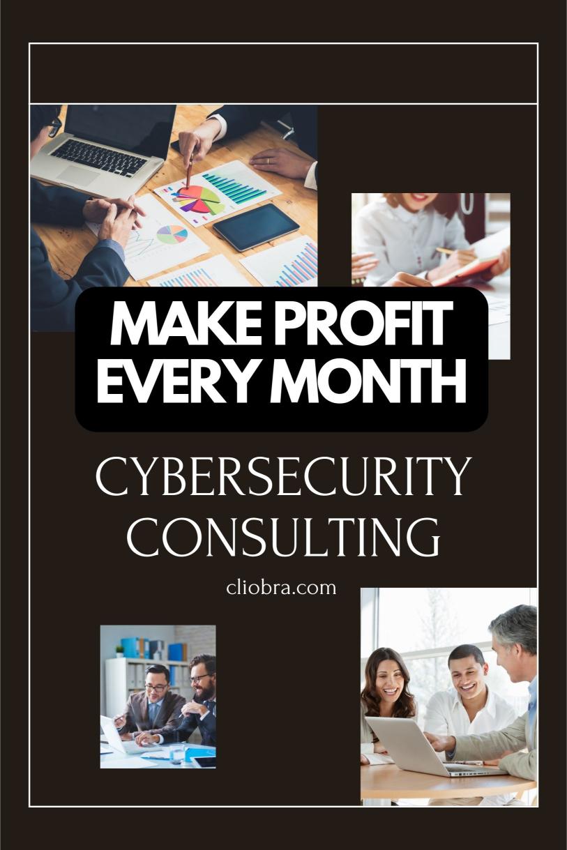 Cybersecurity Consulting from Home: Your Ticket to Monthly Profits