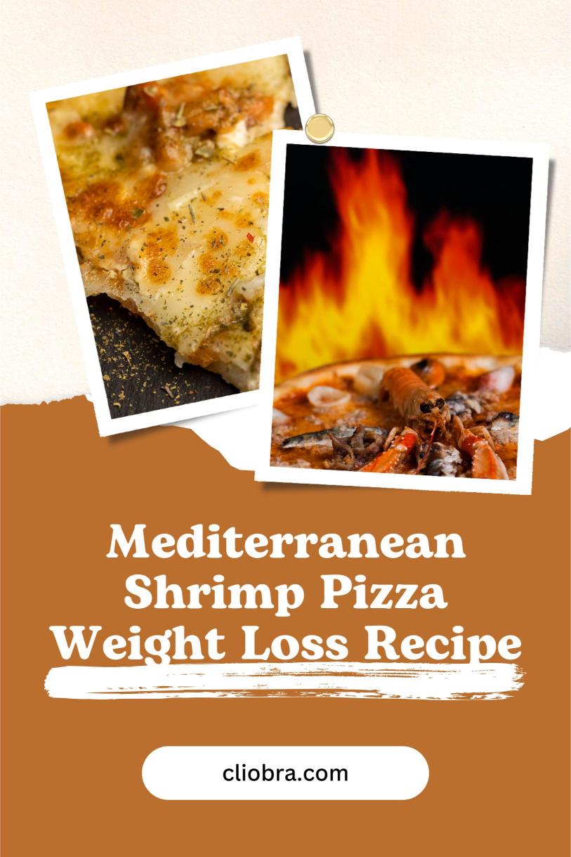 Garlic Butter Mediterranean Shrimp Pizza – A Delicious Cheesy Weight Loss Recipe