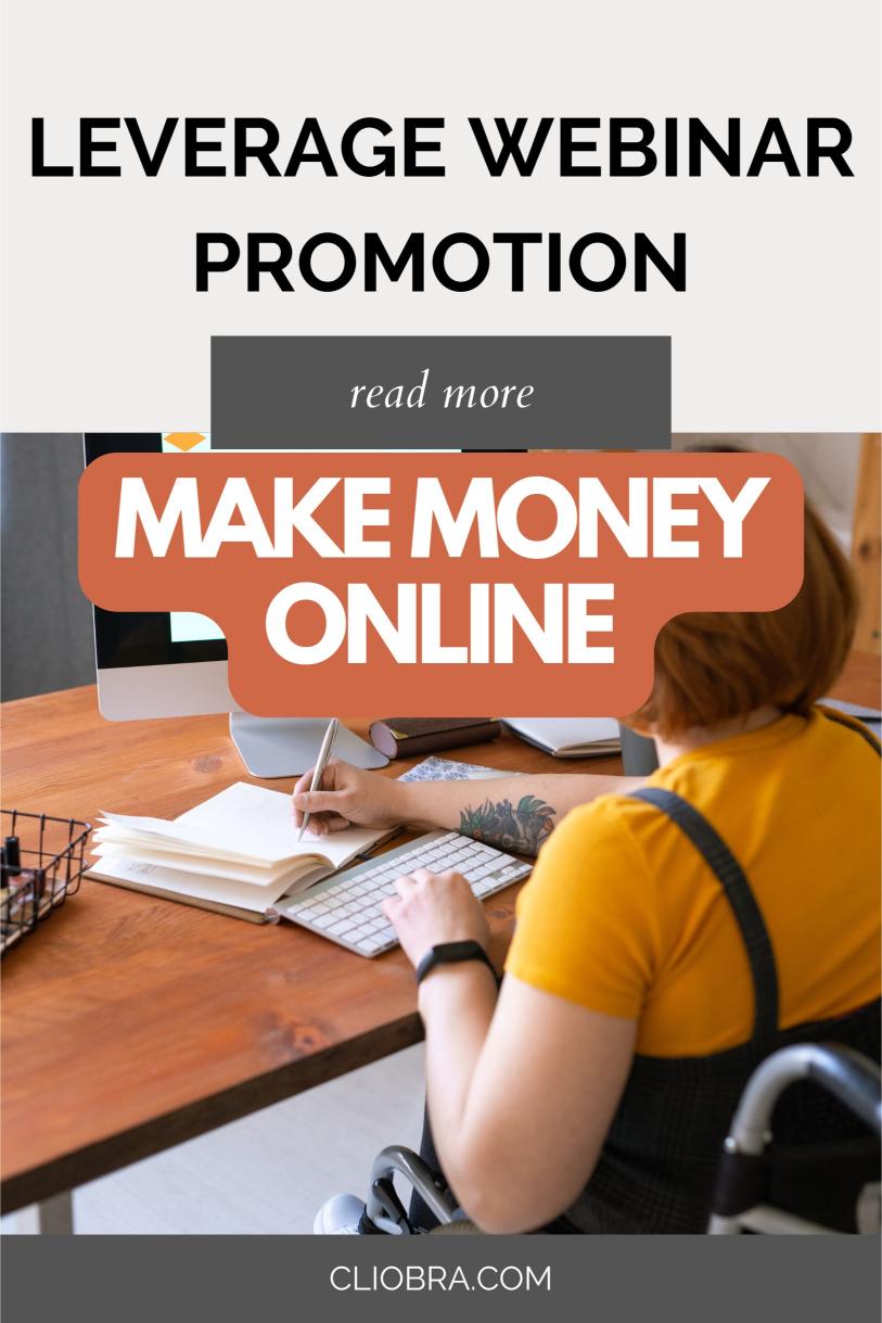 How to Achieve Monthly Profit by Integrating Webinar Promotion into Your Blog