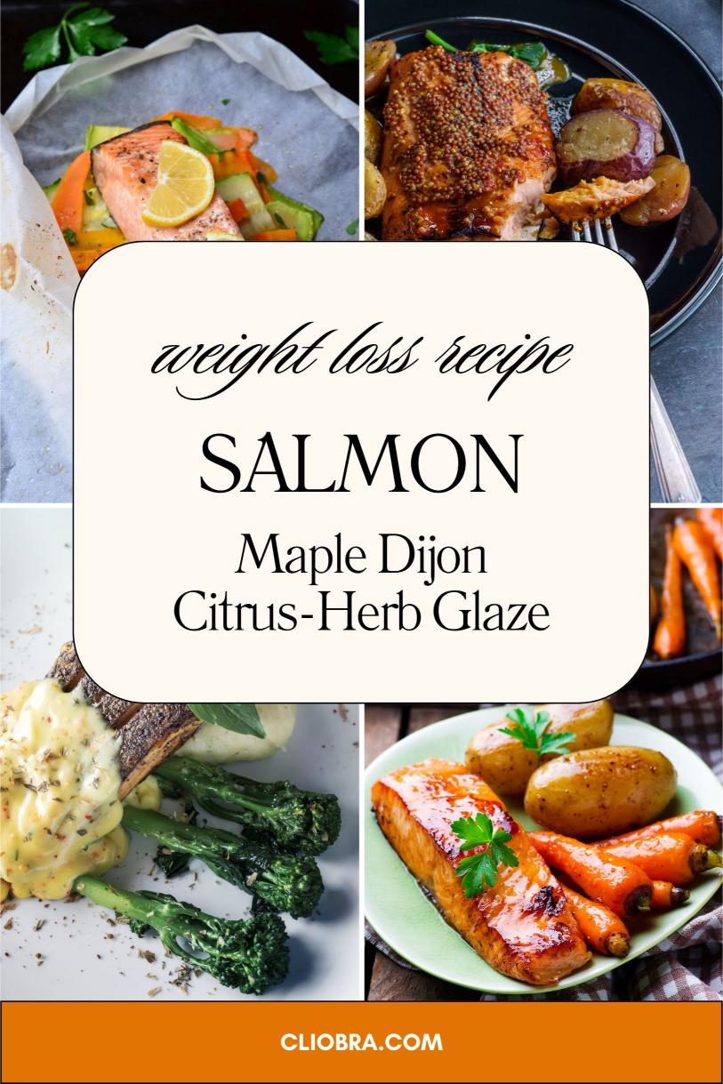 Maple Dijon Roasted Salmon Citrus-Herb Glaze – A Delightful Low-Carb Weight Loss Recipe