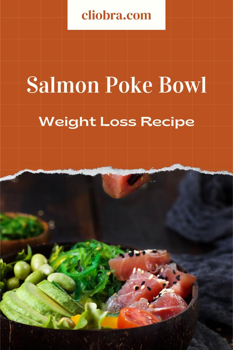 Salmon Poke Bowl with Pickled Vegetables – Homemade High Protein Weight Loss Recipe