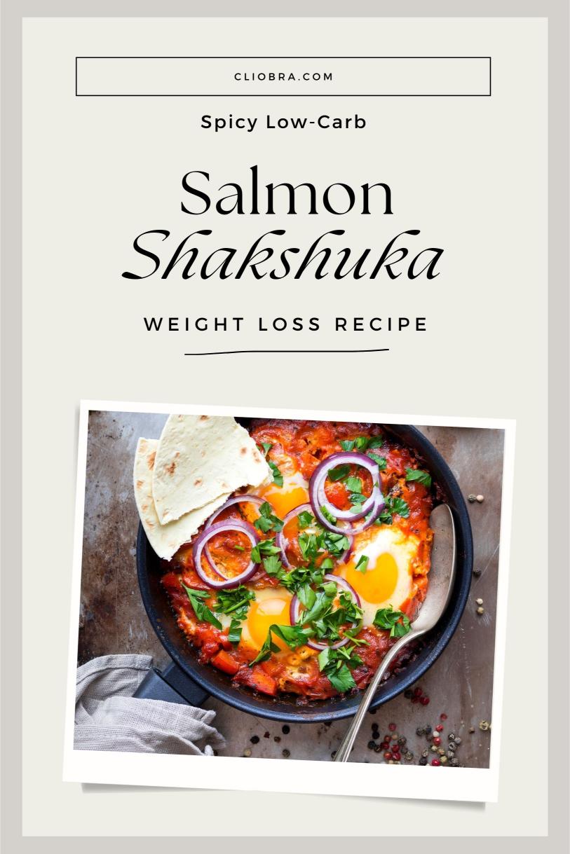 Salmon Shakshuka – A Middle Eastern-inspired Spicy Low-Carb Weight Loss Recipe