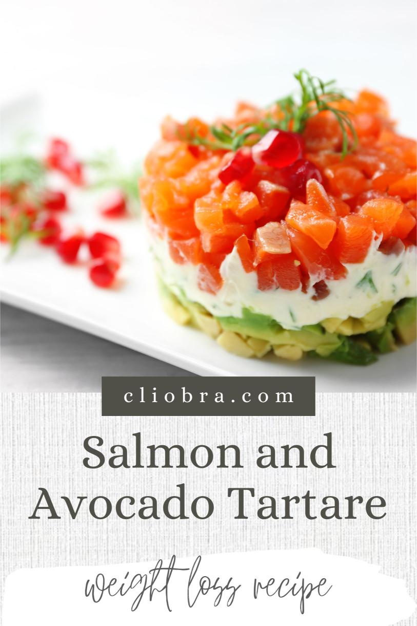 Salmon and Avocado Tartare – A Raw Salmon Dish With Creamy Avocado Weight Loss Recipe