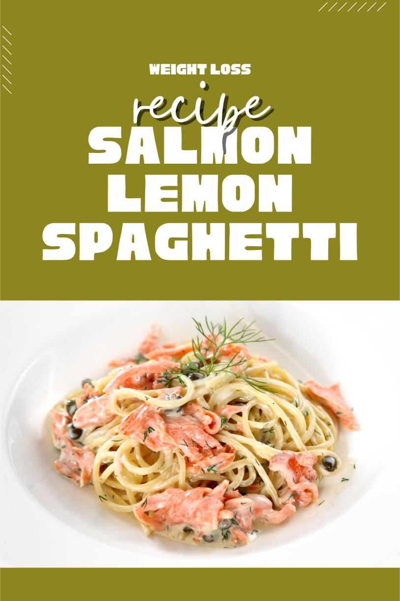 Salmon with Roasted Garlic and Lemon Spaghetti – A Fresh Flavor-Packed Weight Loss Recipe