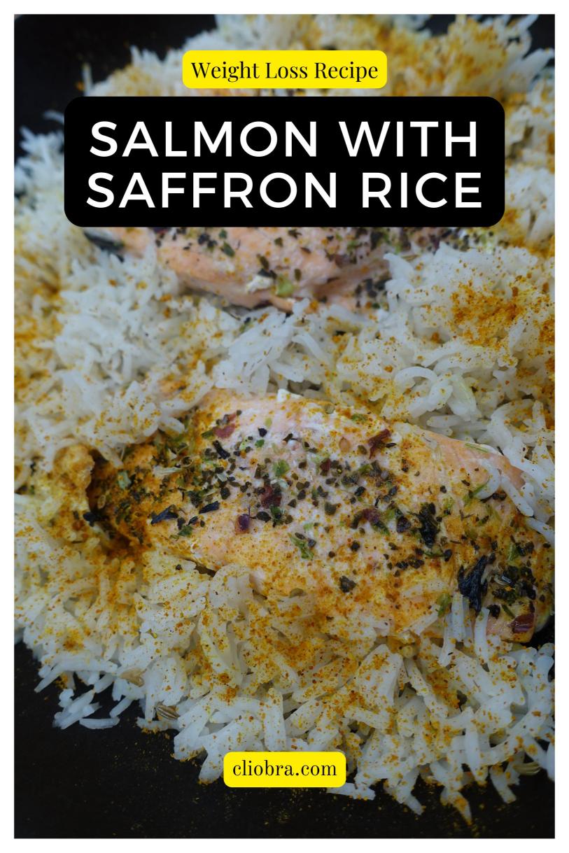 Salmon with Saffron Rice and Harissa Sauce – A Spicy and Delicious Weight Loss Recipe