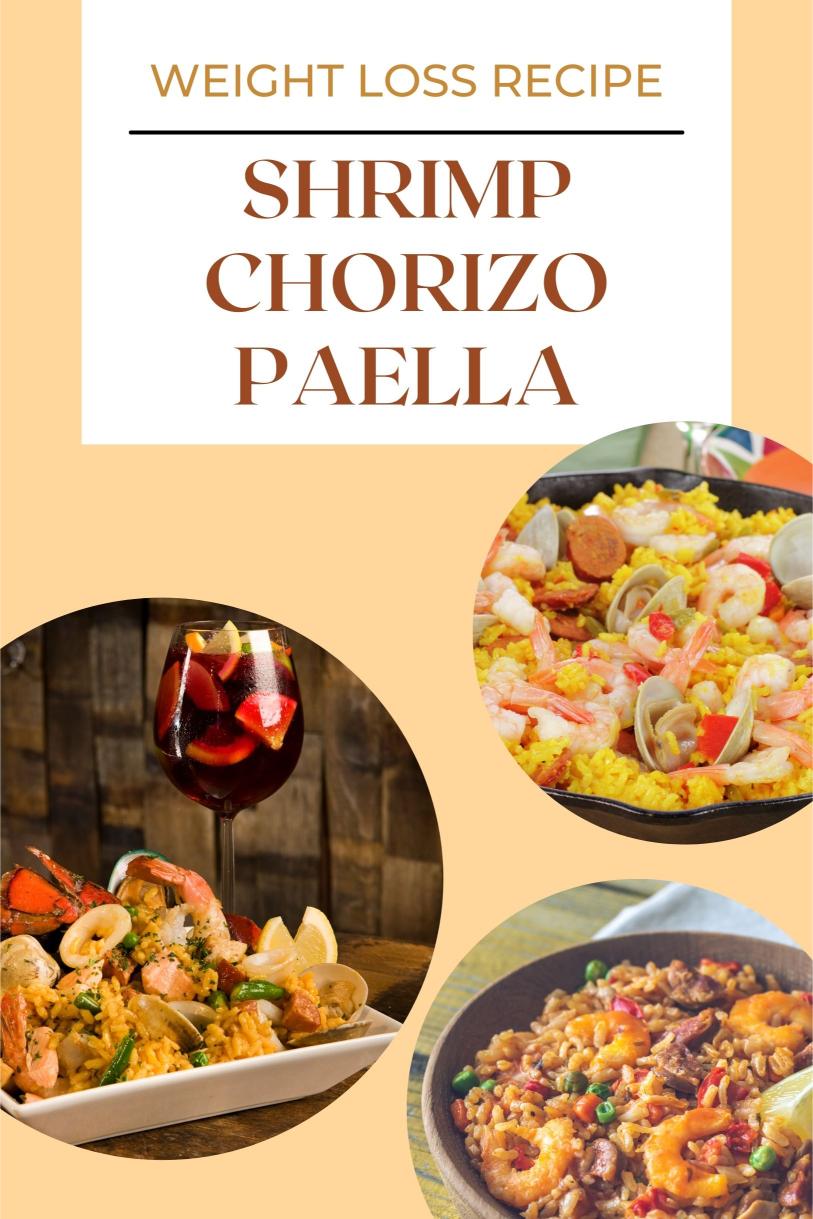 Shrimp Chorizo Potato and Milk Paella – Spanish-style Creamy Delicious Weight Loss Recipe