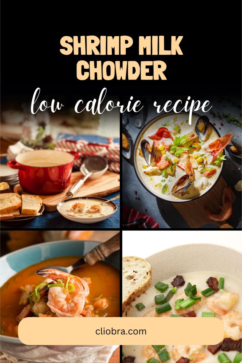 Shrimp Milk Chowder – Creamy Seafood with Corn, Potatoes, and Bacon Weight Loss Recipe