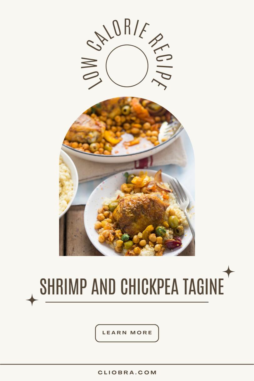 Shrimp and Chickpea Tagine – A Moroccan-inspired High-Protein Dish Weight Loss Recipe