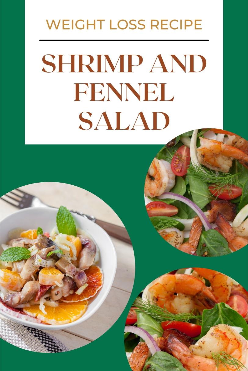 Shrimp and Fennel Salad – A Light Refreshing Lemon Vinaigrette Weight Loss Recipe