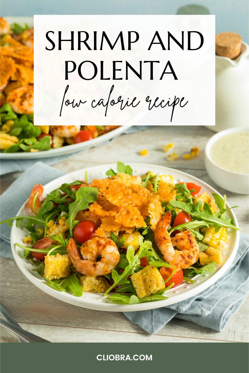 Shrimp and Polenta – Grilled and Creamy with Tomato and Basil Sauce Weight Loss Recipe