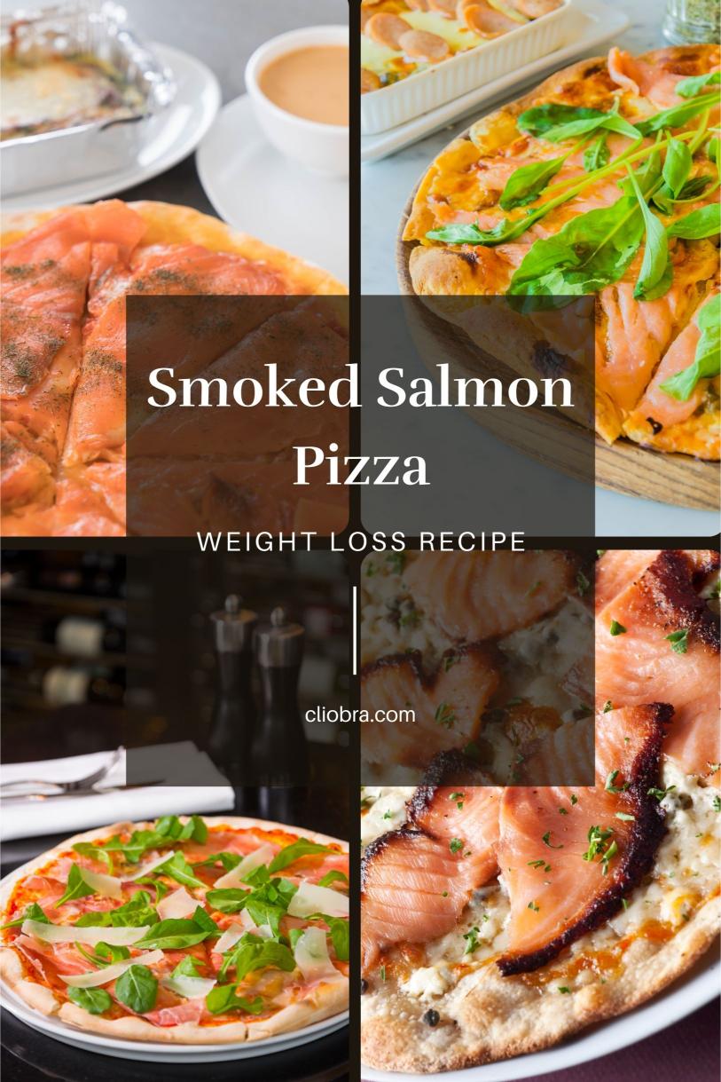 Smoked Salmon Pizza – Classic Capers with Cream Cheese and Red Onions Weight Loss Recipe