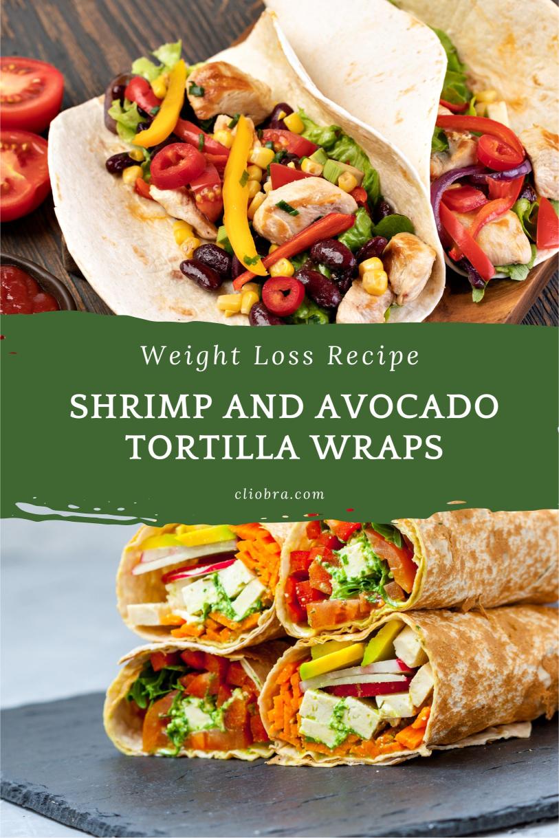 Spicy Shrimp and Avocado Tortilla Wraps – A Zesty Lime Mayo Weight Loss Recipe