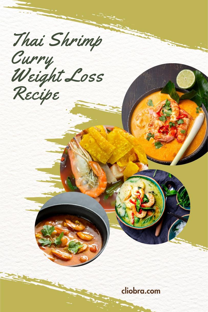 Thai Shrimp Curry – Simmered in Coconut Milk and Red Sauce Weight Loss Recipe