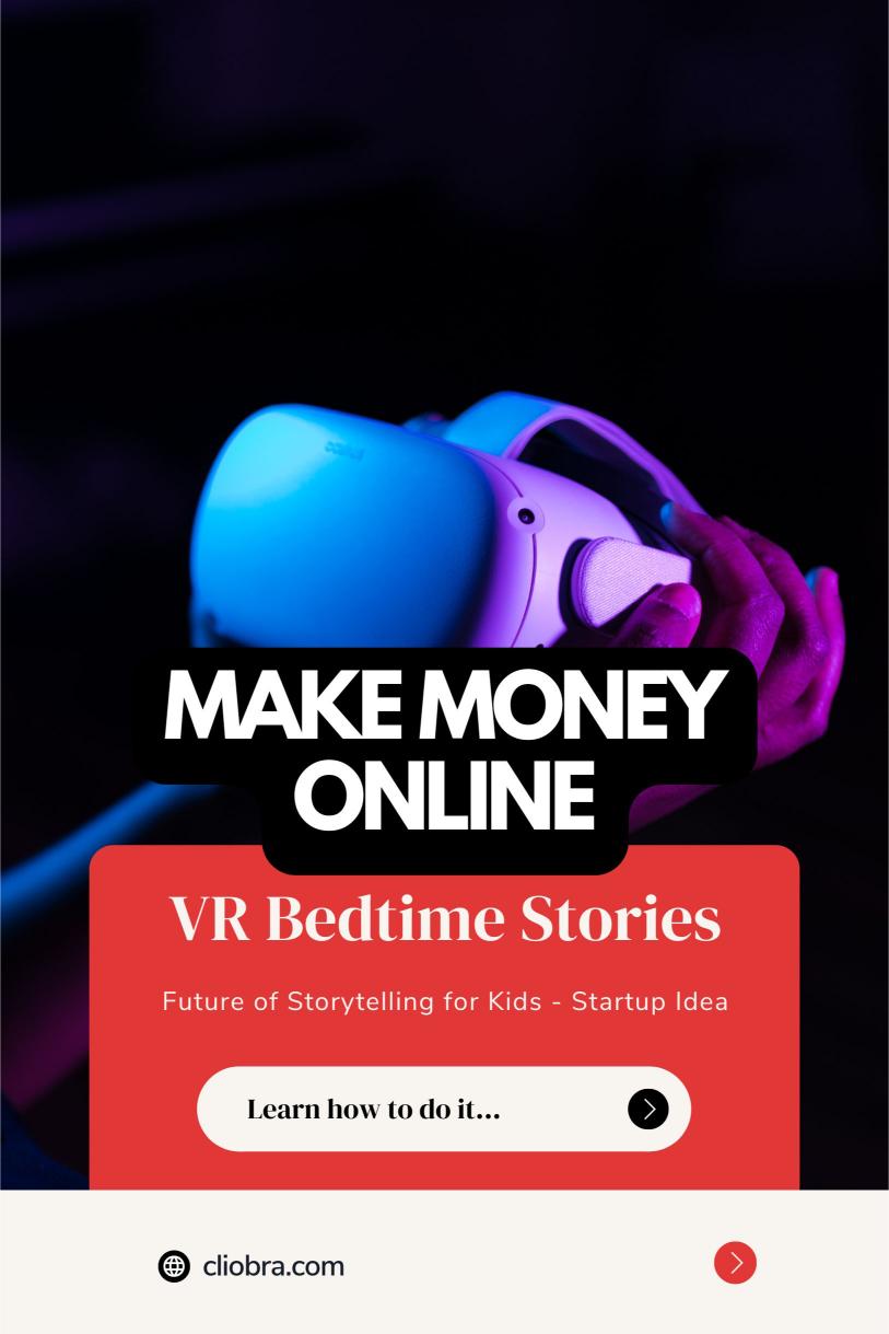 VR Bedtime Stories: The Future of Storytelling for Kids (Startup Idea)