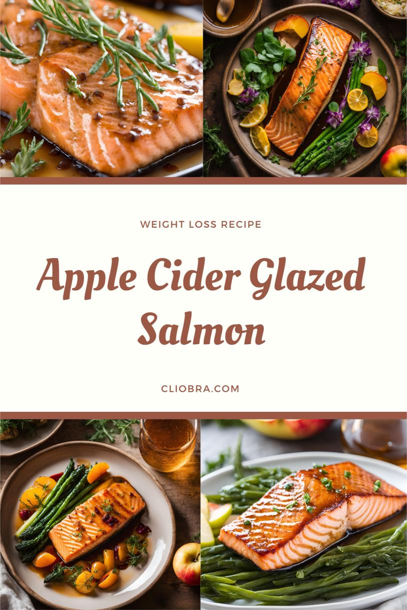 Apple Cider Glazed Salmon – Pan-seared Served Over Arugula Weight Loss Recipe