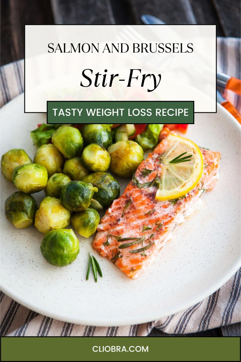 Crispy Salmon and Brussels Sprouts Stir-Fry – Protein Rich and Tasty Weight Loss Recipe