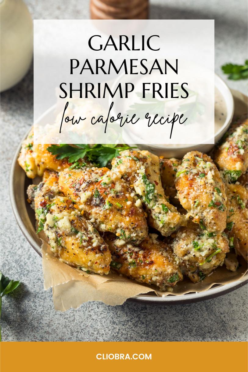 Garlic Parmesan Shrimp Fries – With French Fries Low Calorie Tasty Weight Loss Recipe