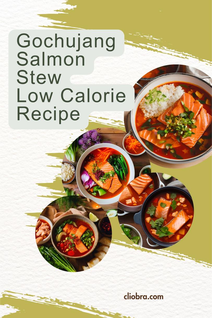 Gochujang Salmon Stew – Korean-inspired with Tofu and Zucchini Weight Loss Recipe