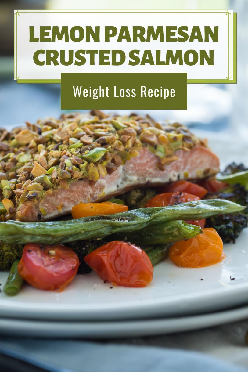 Lemon-Parmesan Crusted Salmon – Crispy, Crusty and Golden Weight Loss Recipe